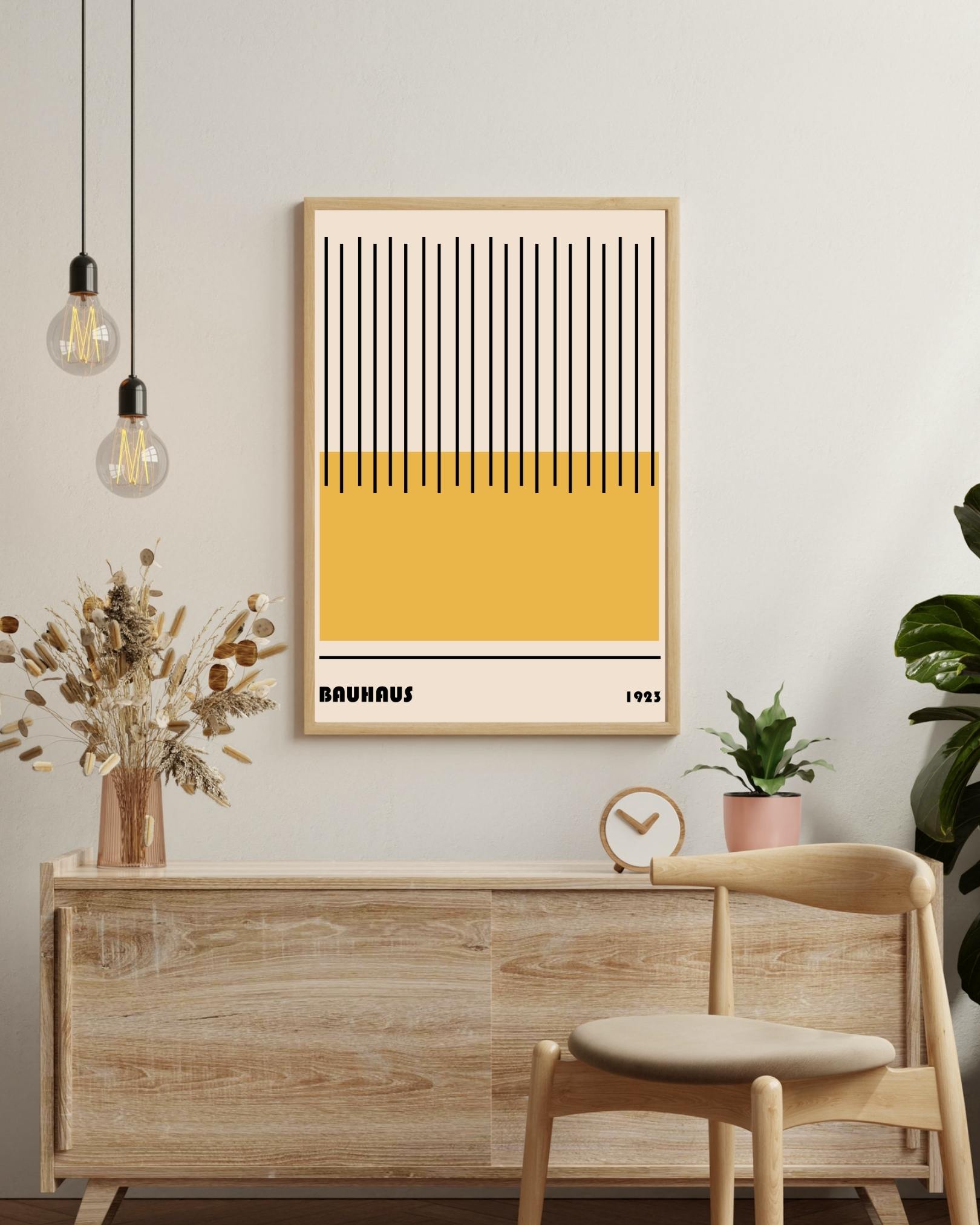 Gelbes Plakat