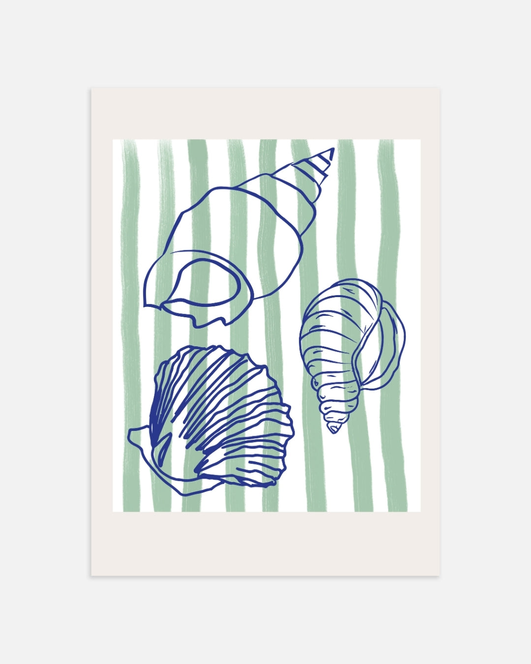 Schelpen Poster