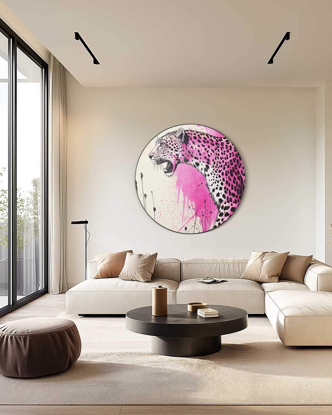 Wilde Elegantie Muurcirkel-WallArtistic