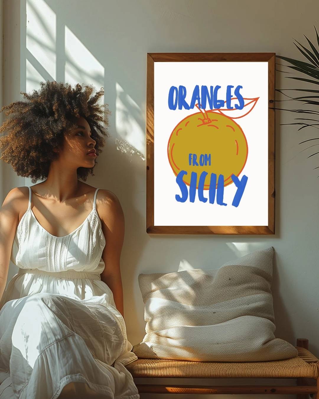 Oranges from Sicily Poster