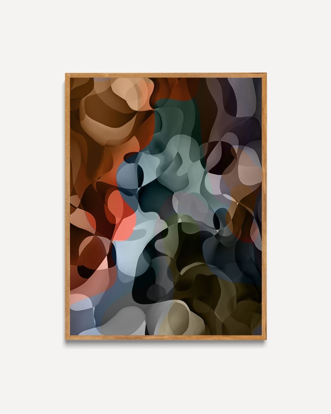 Aarde abstractie Poster
