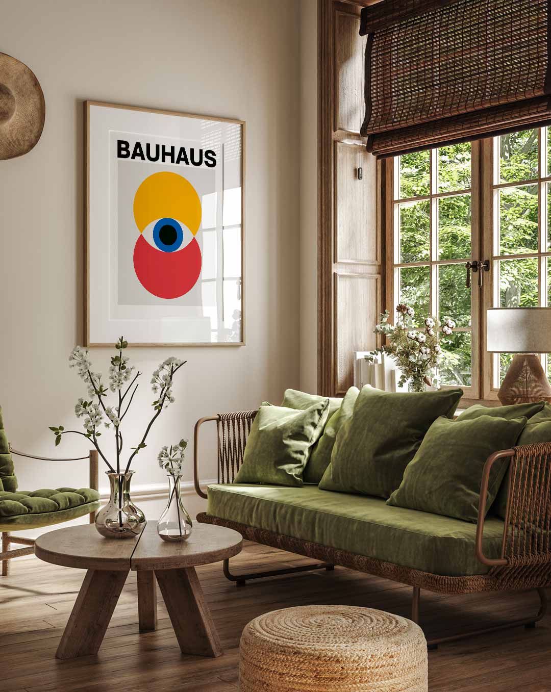 Geometrisches Kunstplakat