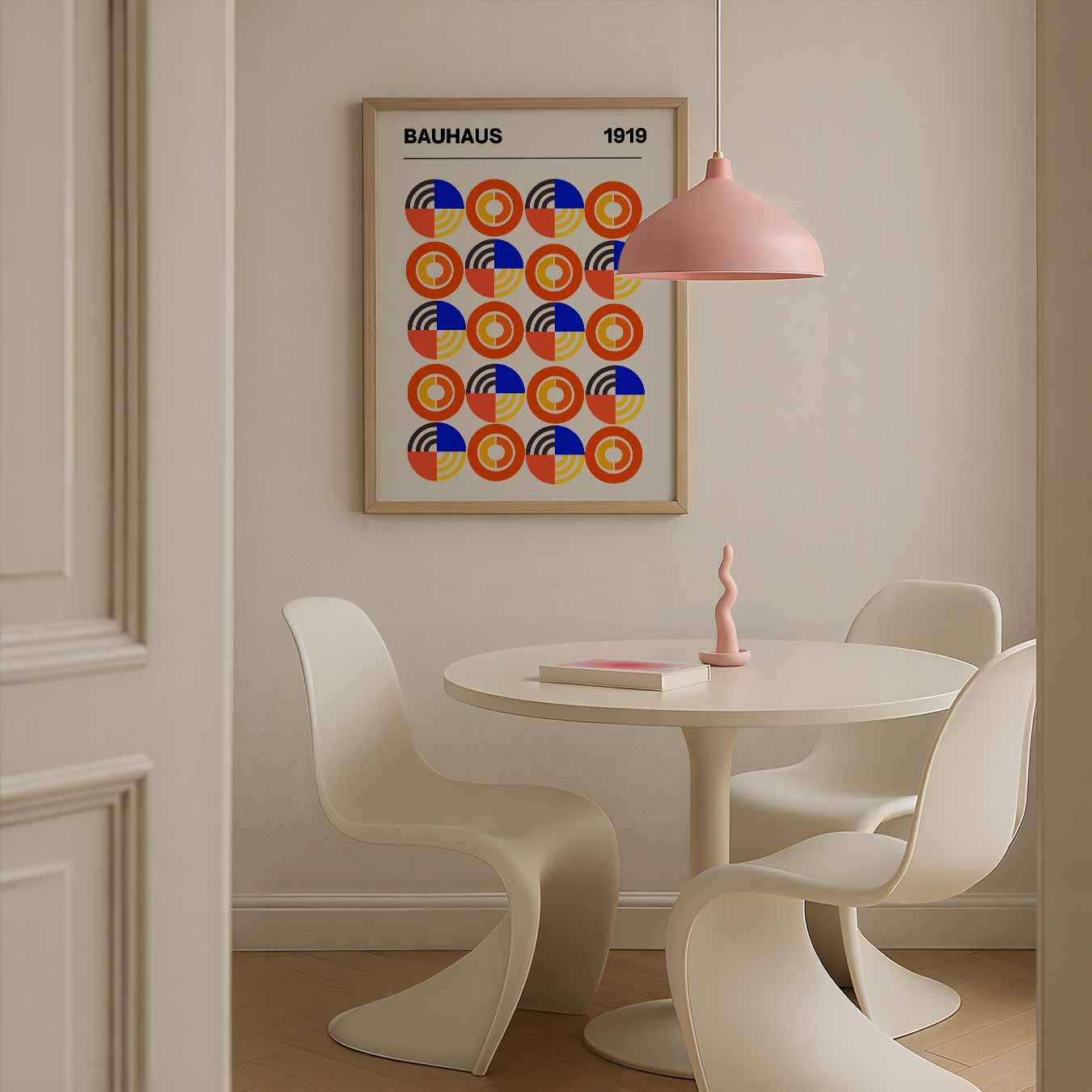 Stilvolles geometrisches Poster