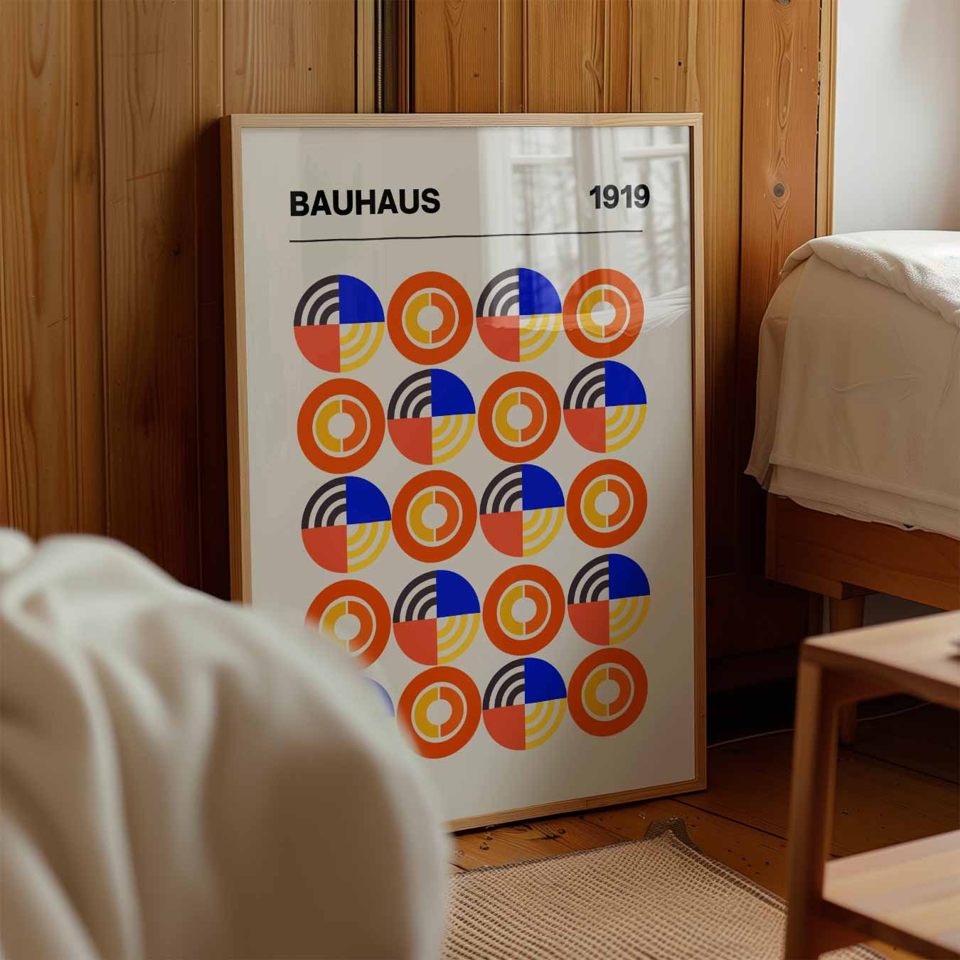 Stilvolles geometrisches Poster