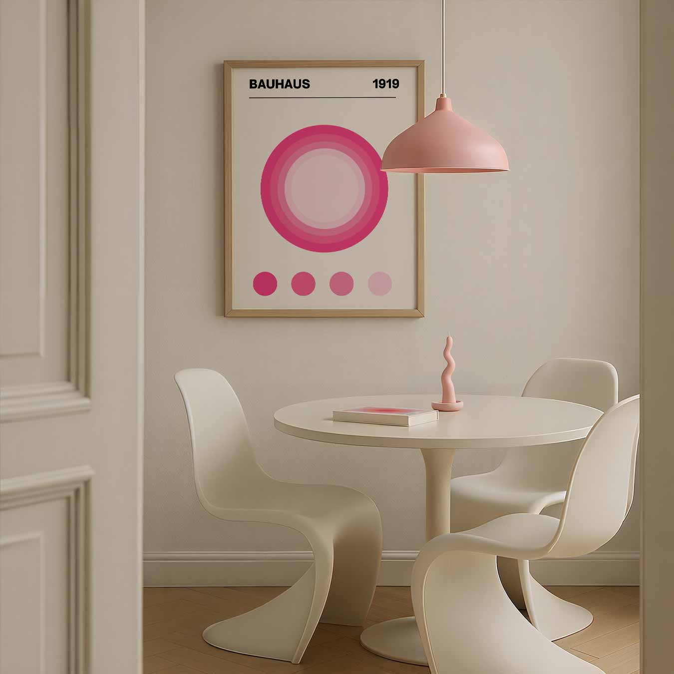 Modernes Kreis-Poster