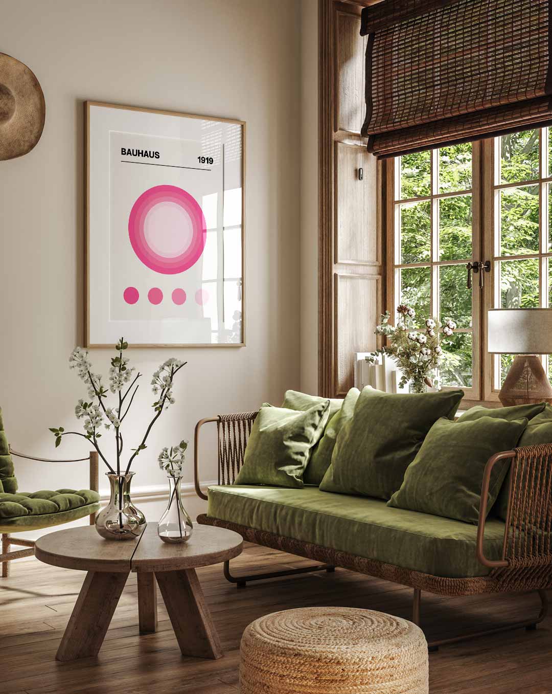 Modernes Kreis-Poster