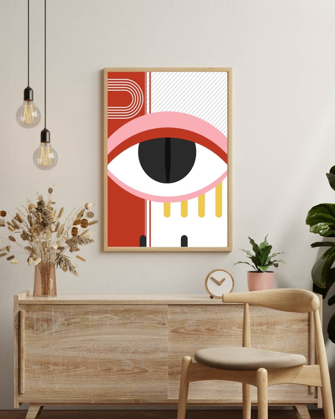 Plakat „Auge“ von 1923