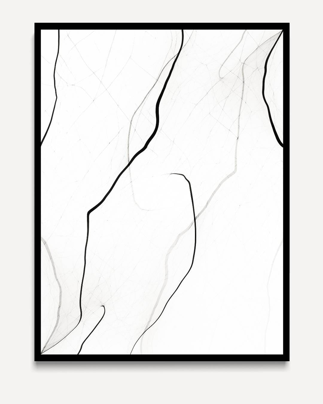 Heller Hintergrund mit schwarzen Linien