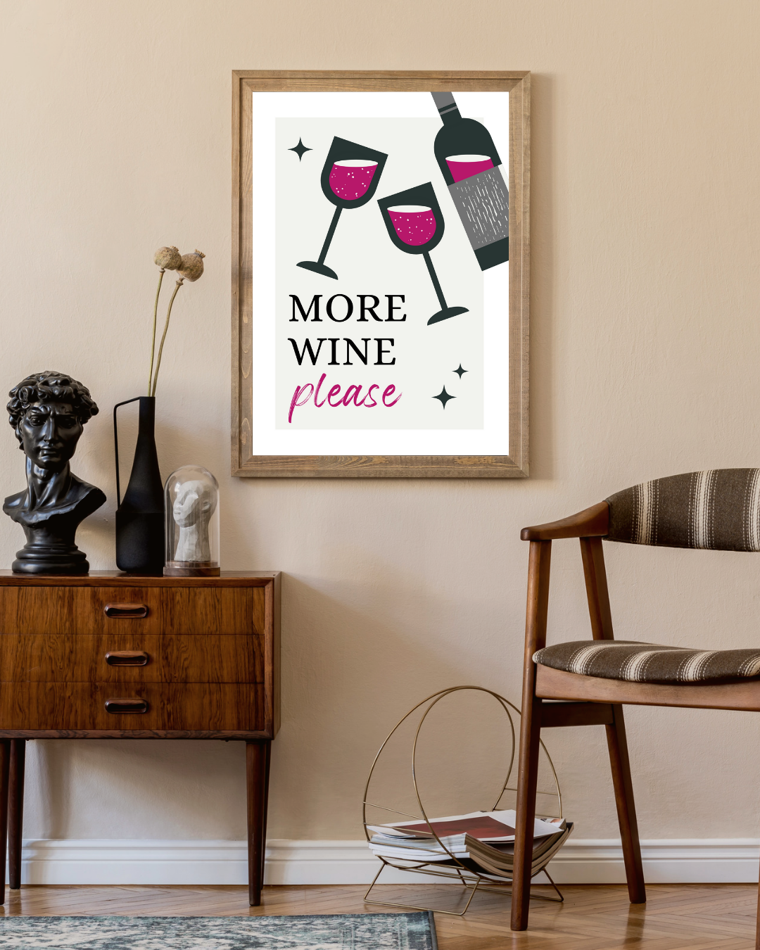 More wine please Poster