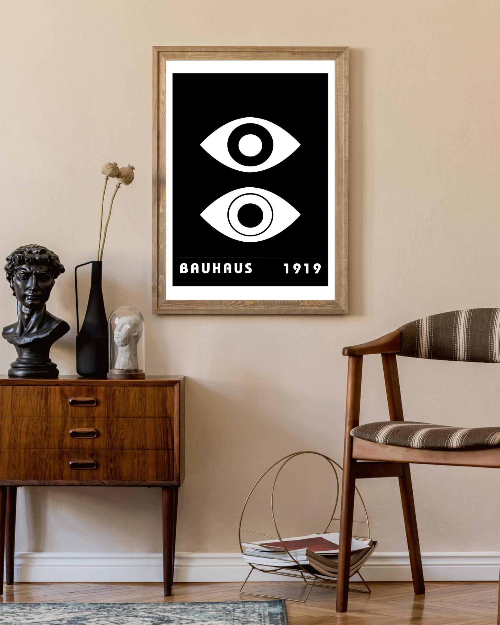 Schwarzes Auge Poster