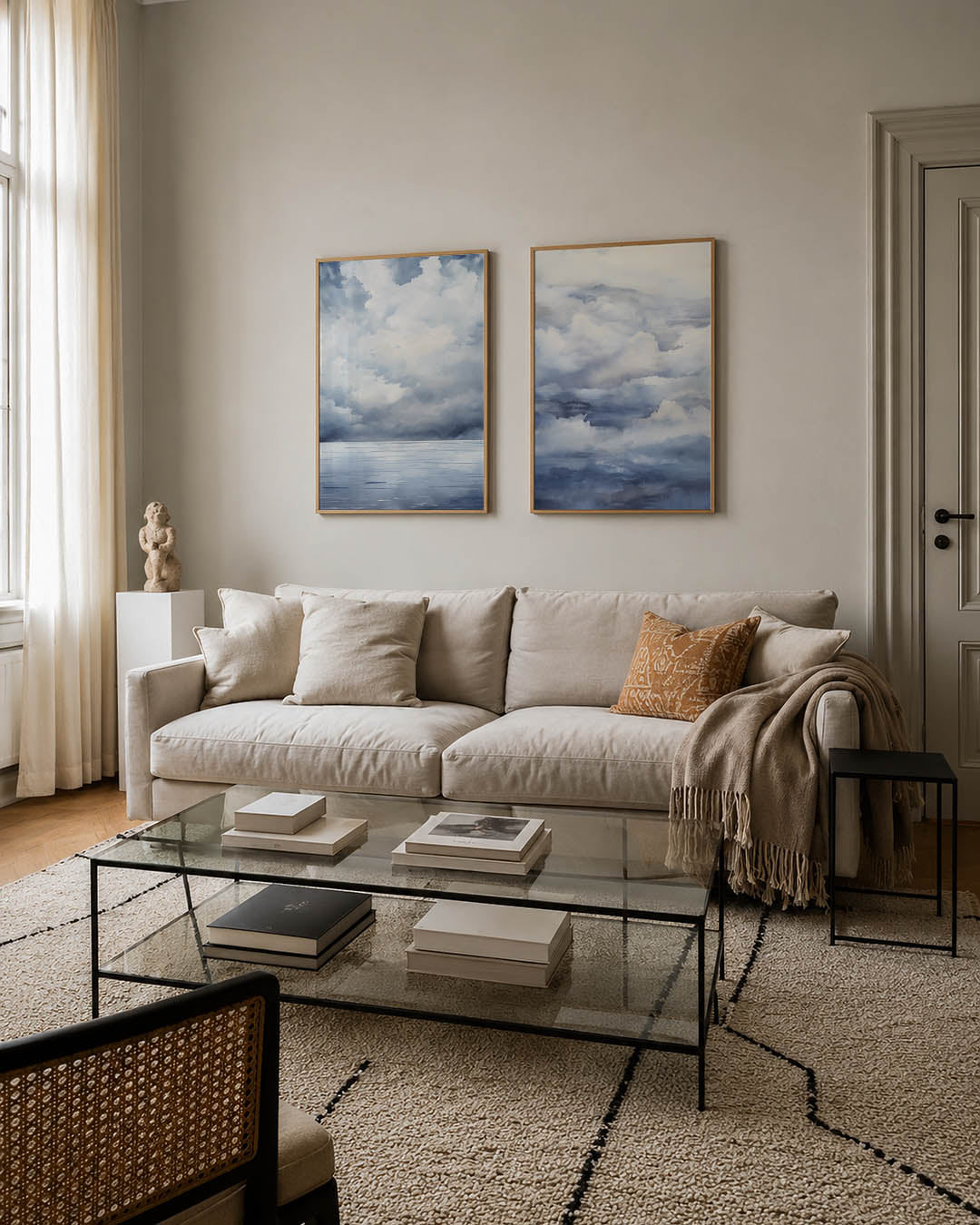 Wolken en water Posterset