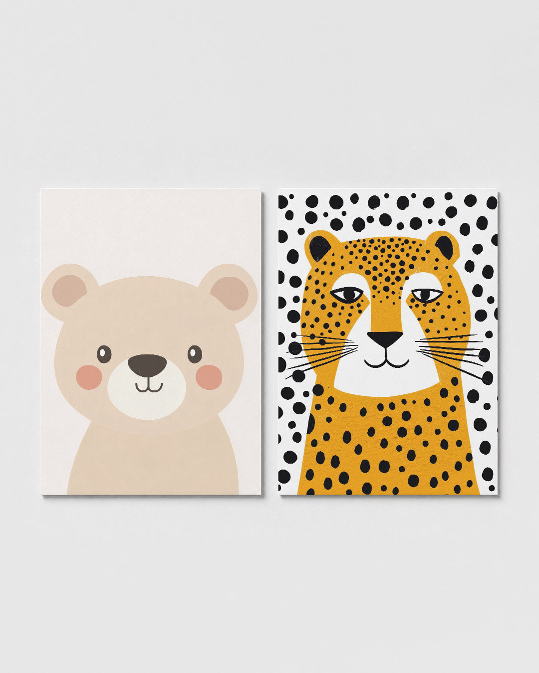 Zachte beer Posterset