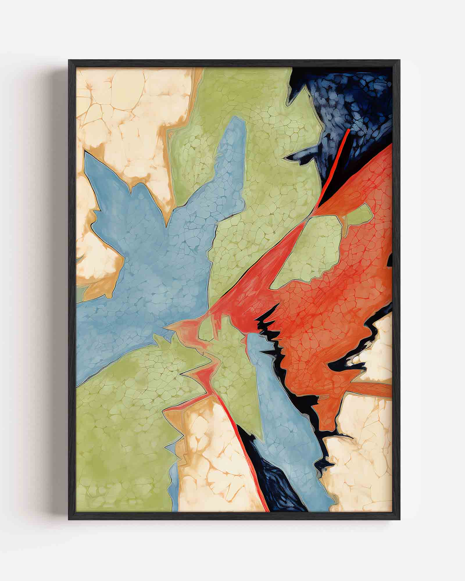 Abstracte vormen Poster