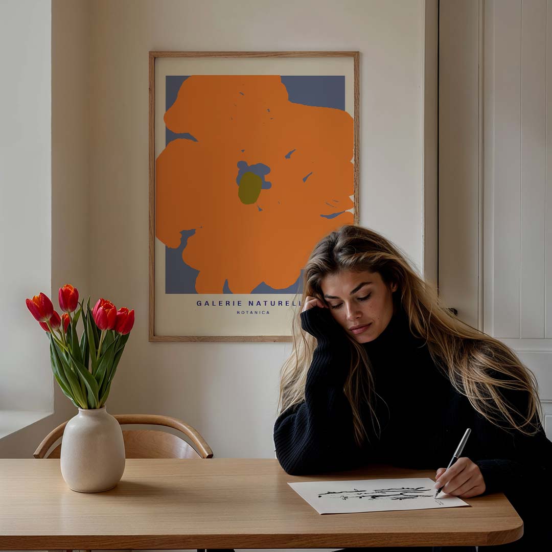 Botanische Bloemenpracht Poster-WallArtistic