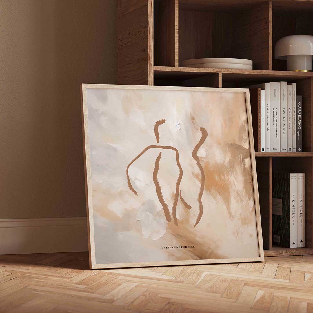 Abstracte figuren Poster