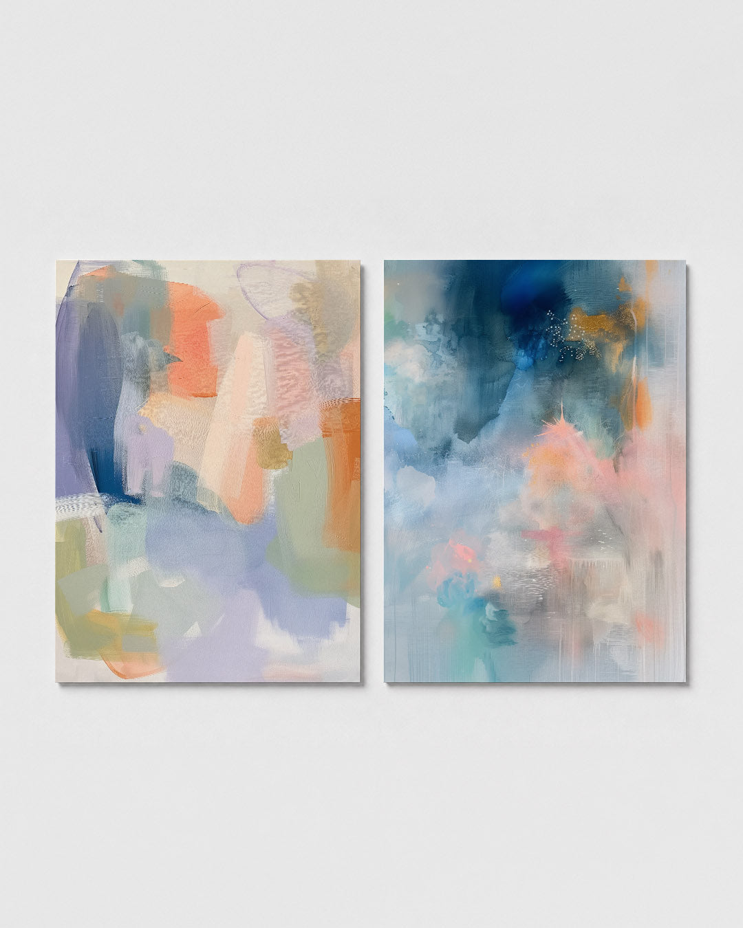 Kleurvlakken harmonie Posterset