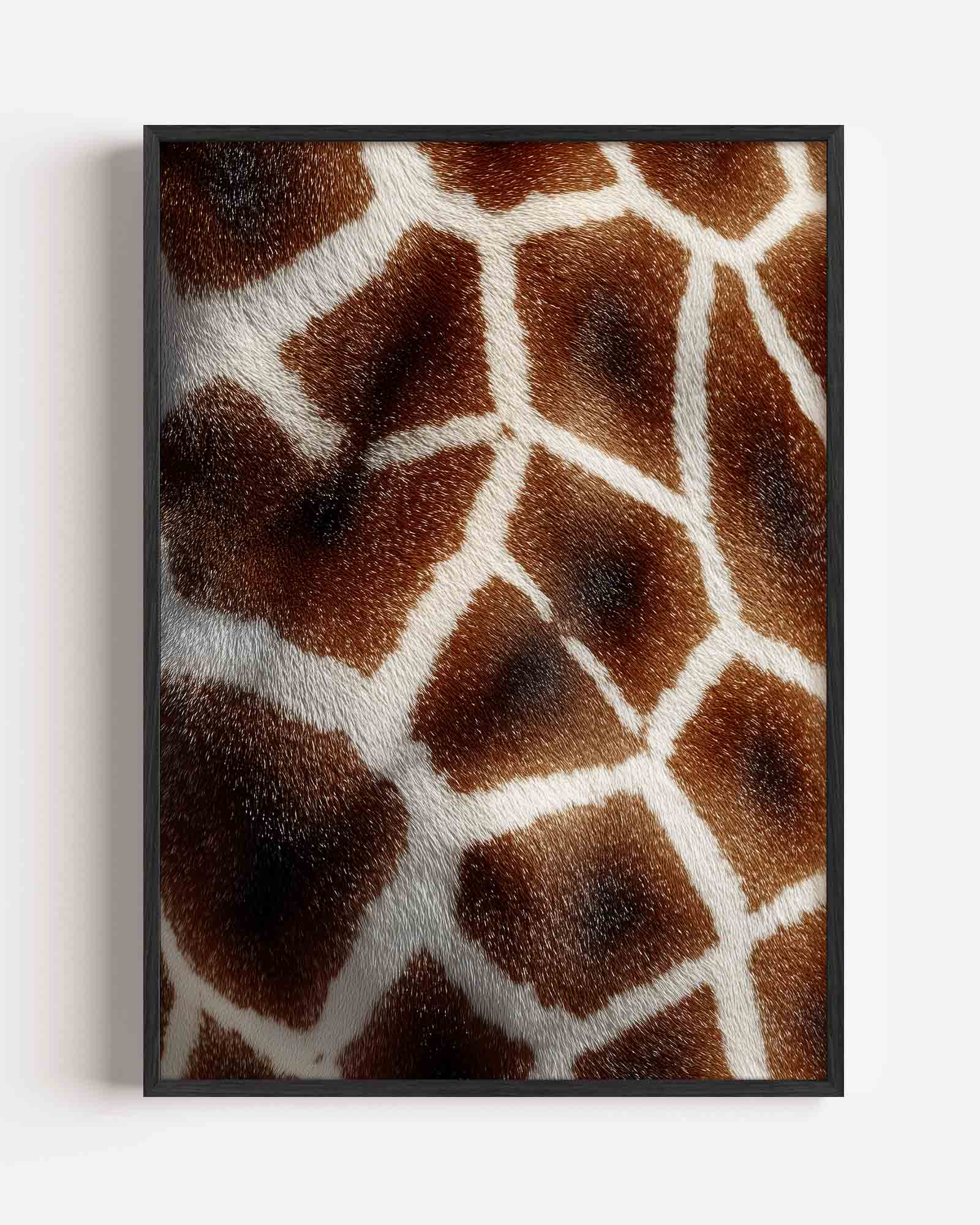 Giraffe patroon Poster