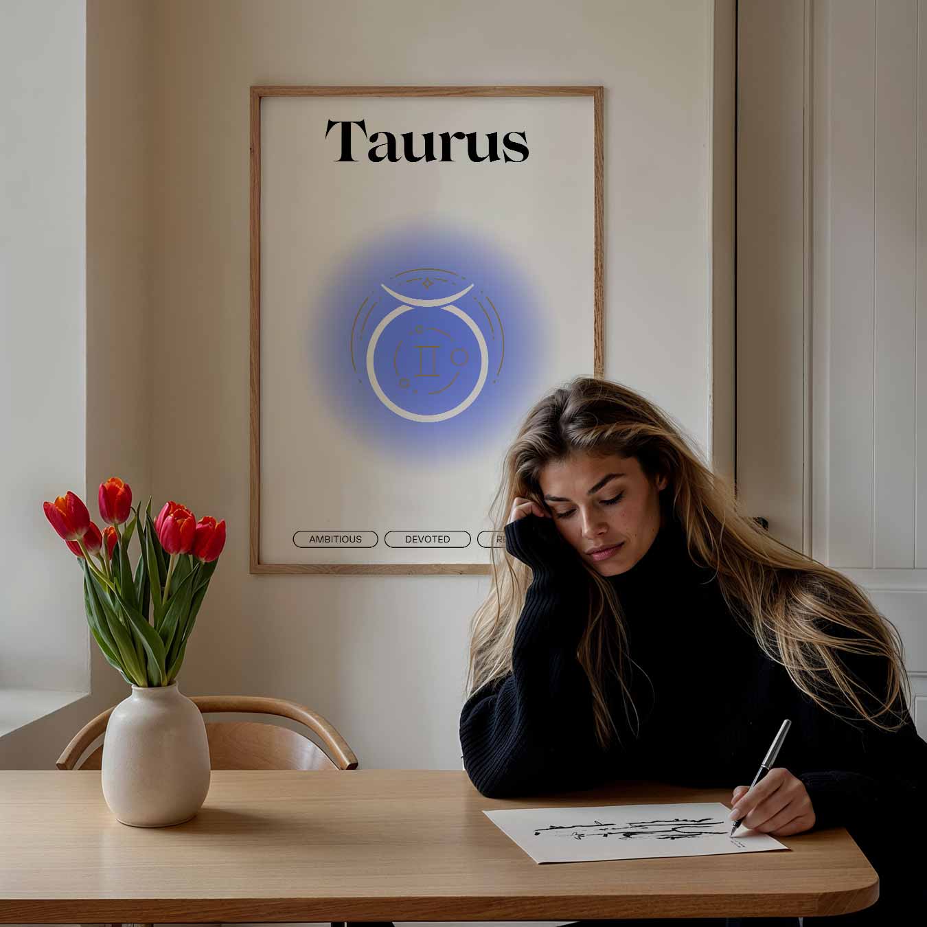 Taurus Sterrenbeeld Poster-WallArtistic