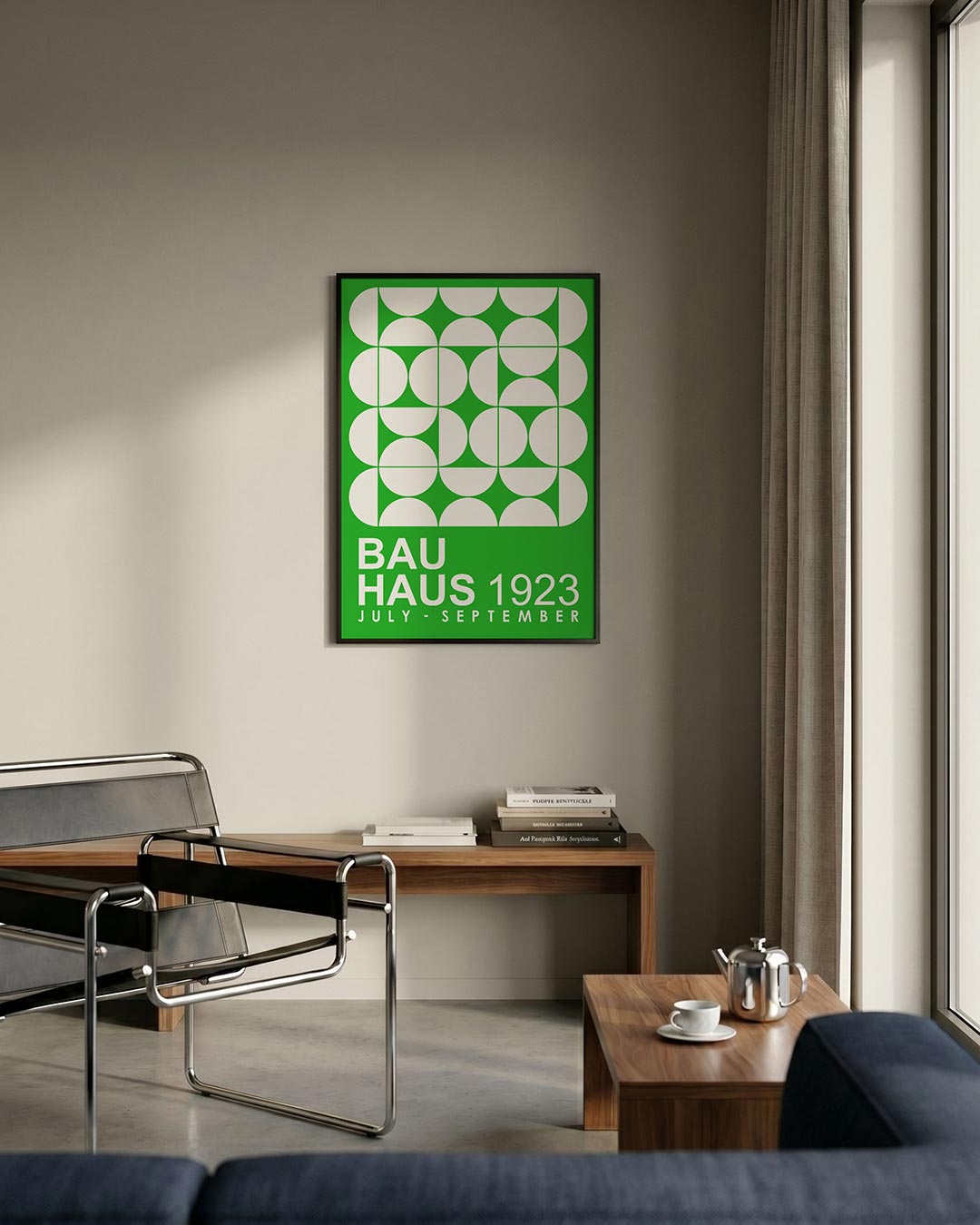 Vormritme en kleur Poster