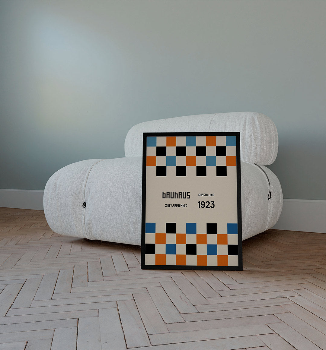 Vorm en kleurvlakken Poster