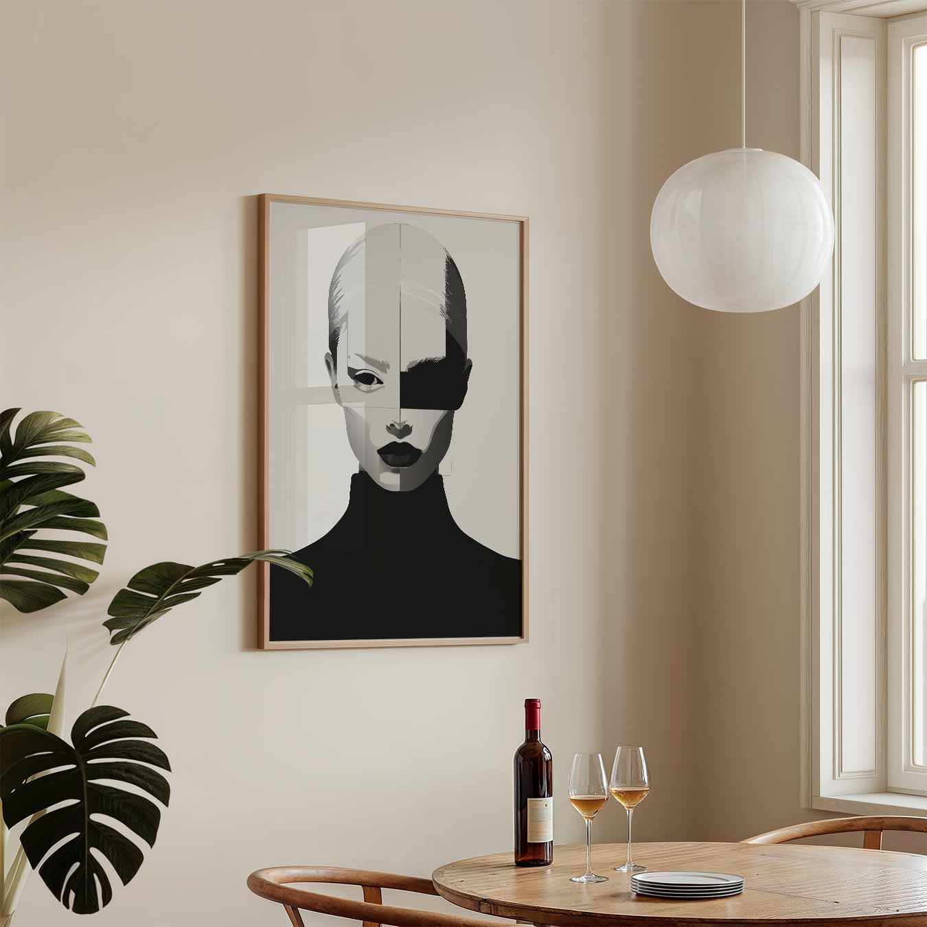 Stijlvolle Modern Art Poster-WallArtistic