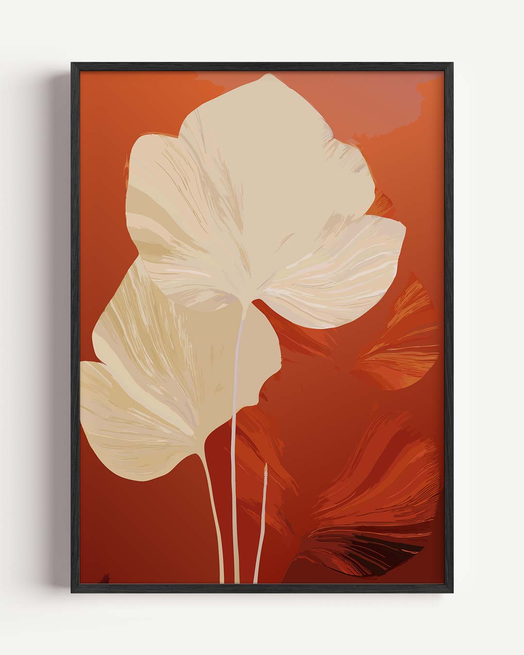Stijlvolle Botanische Bladeren Poster-WallArtistic