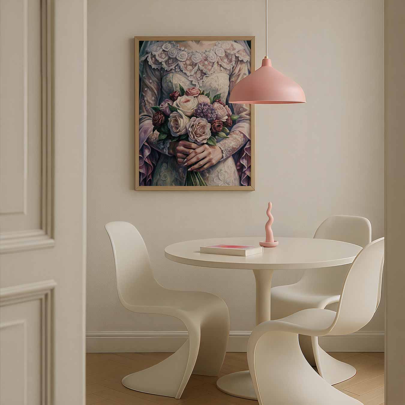 Romantische Bruidsbloemen Poster-WallArtistic