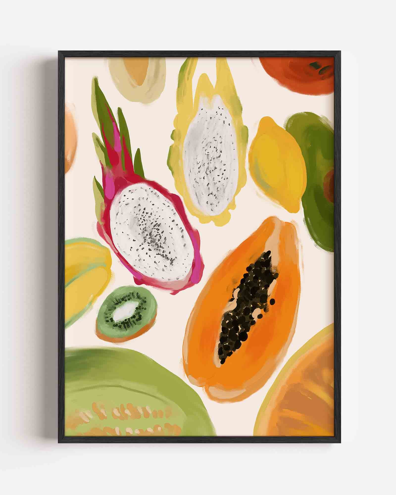 Exotisch fruit Poster