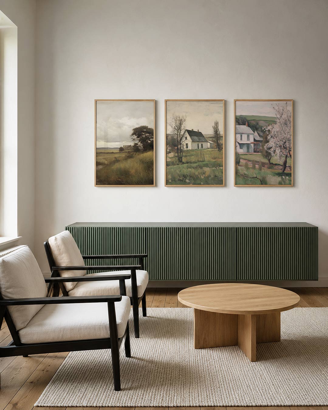Landschap en rust Posterset