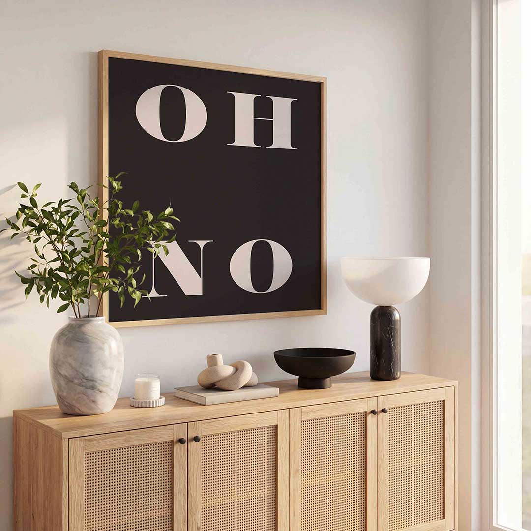 Oh no Poster
