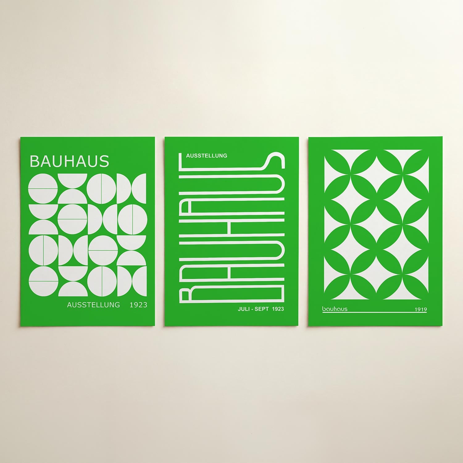 Vormen en vlakken Posterset