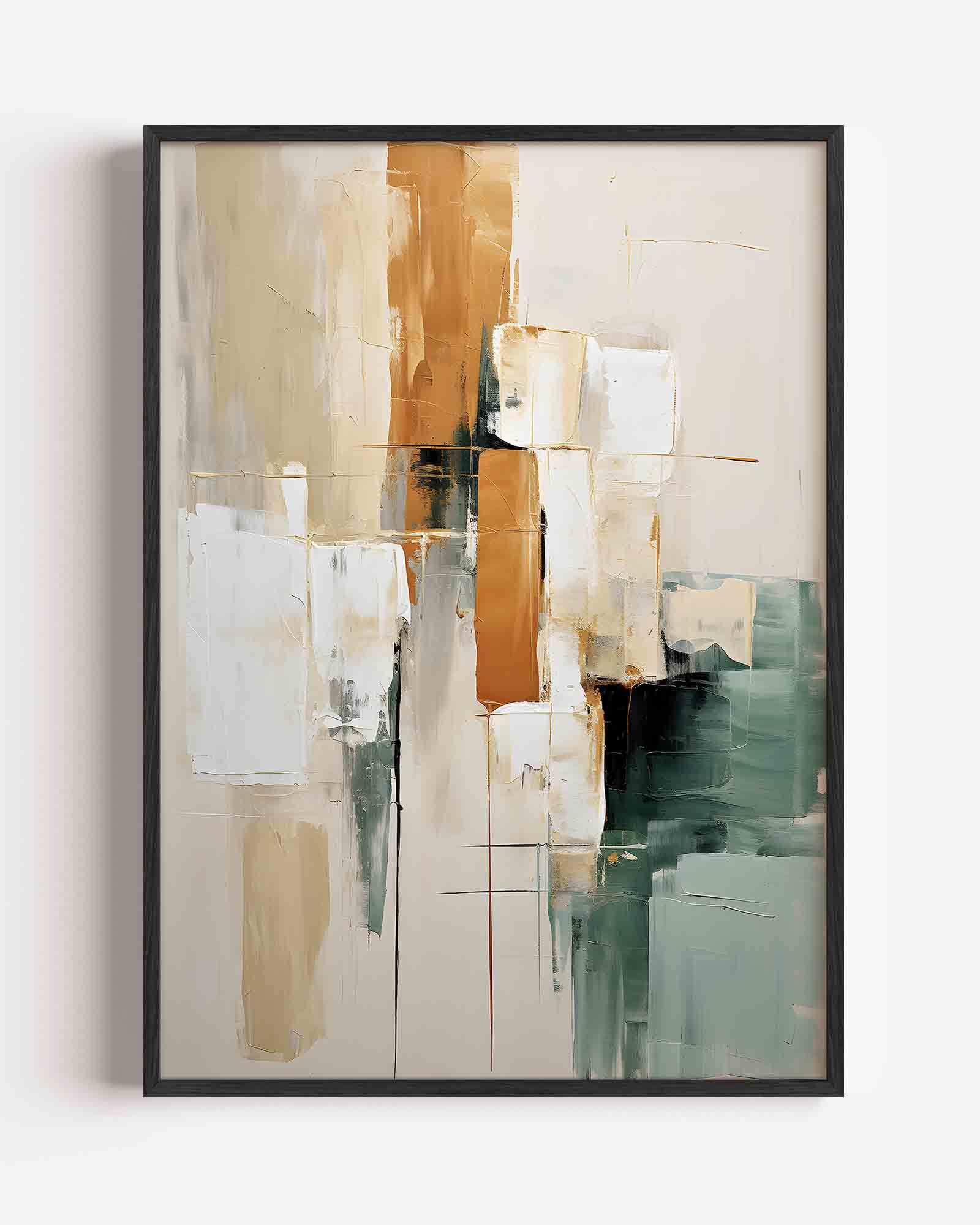 Abstracte vormen Poster