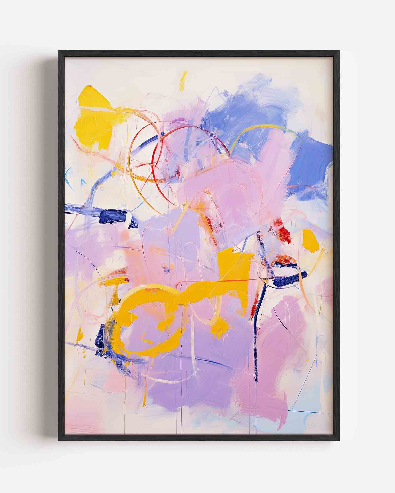 Abstracte vormen Poster