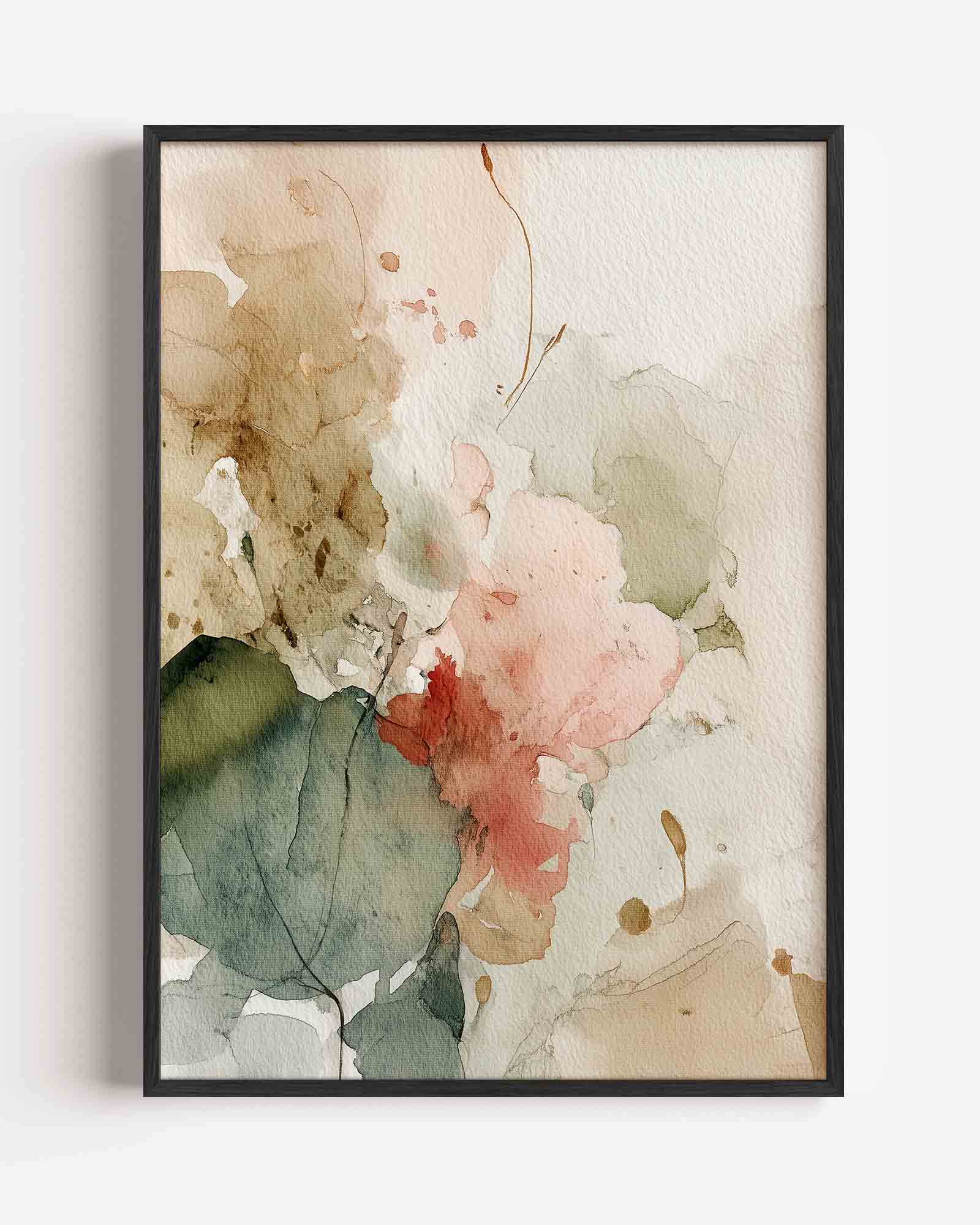 Abstracte vormen Poster
