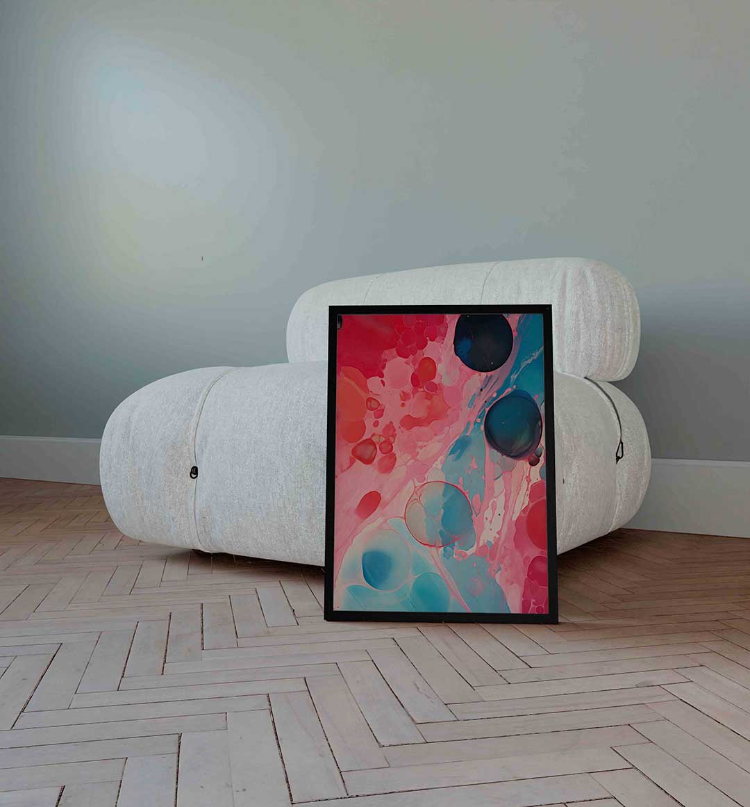 Abstracte vormen Poster