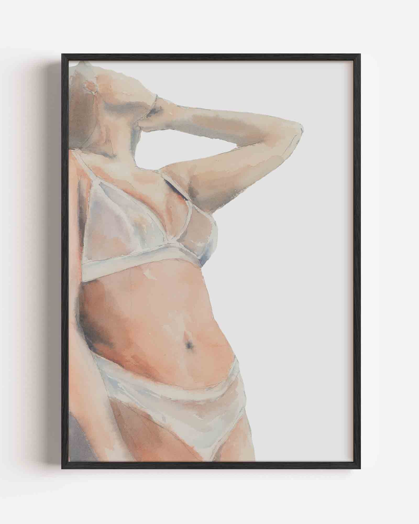 Vrouw in bikini Poster