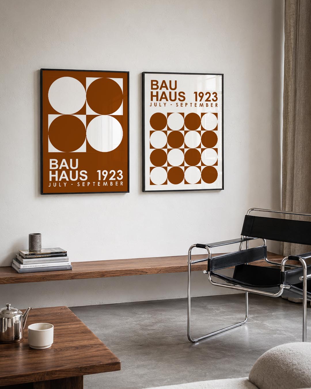 Cirkel en vierkant Postersets
