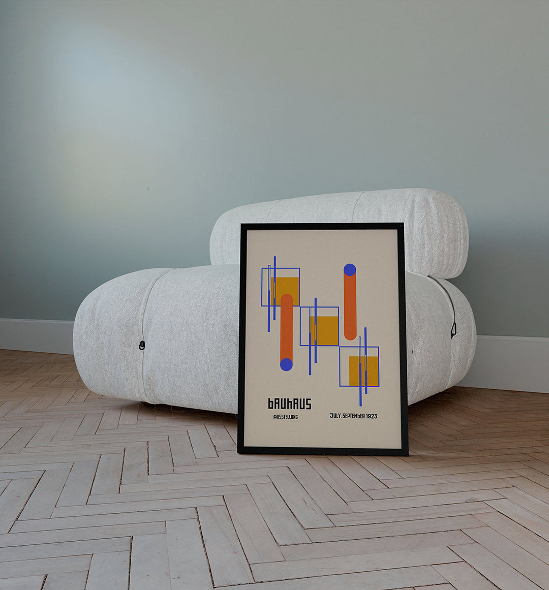Vorm en kleurvlakken Poster