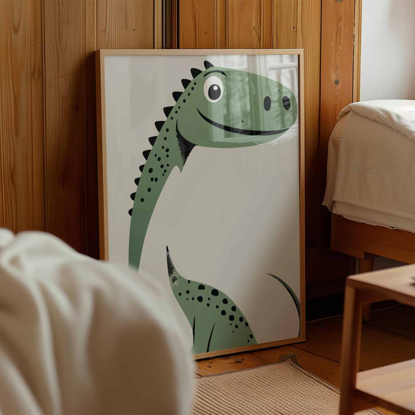 Schattige Dino Poster-WallArtistic