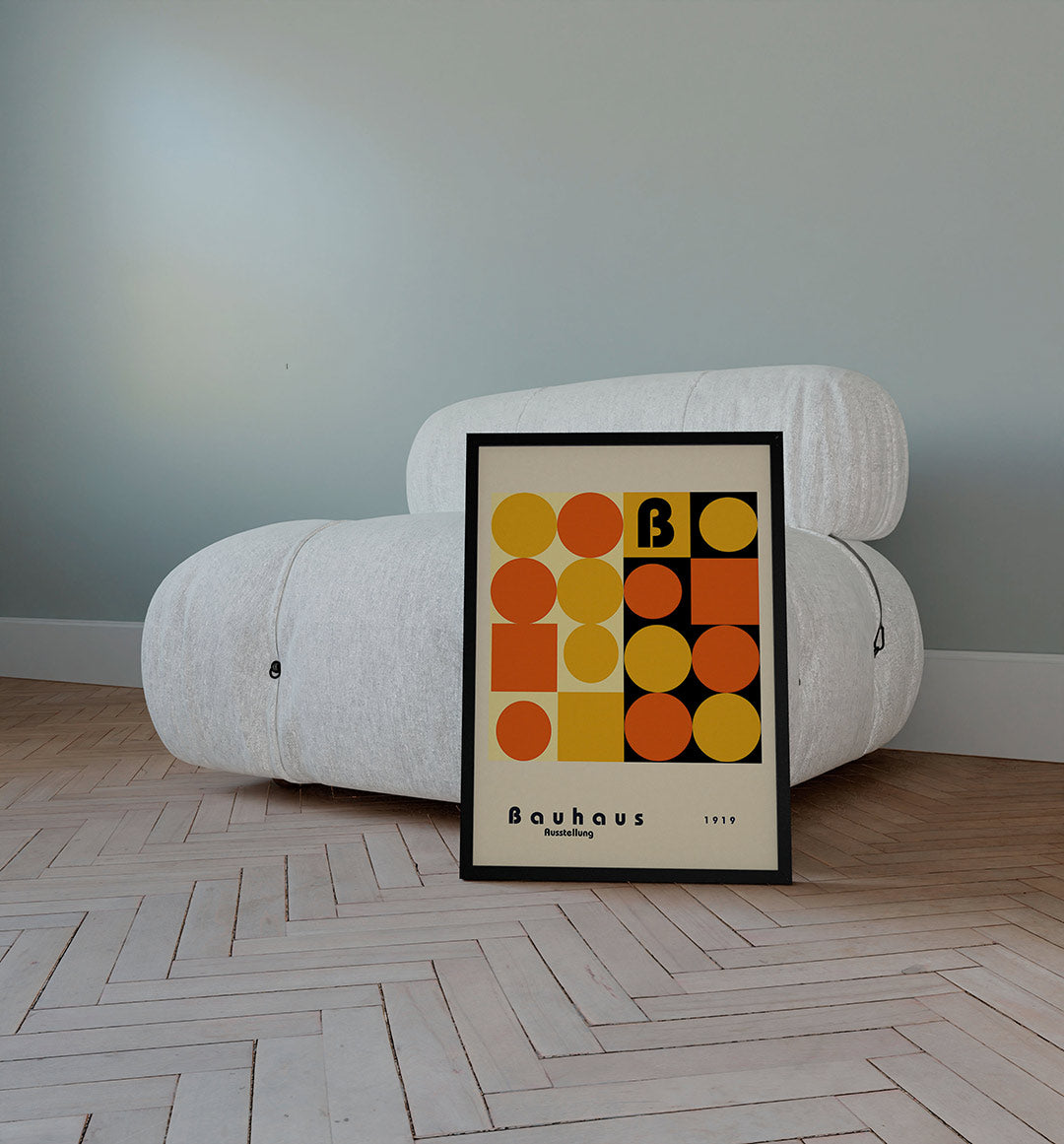 Vorm en kleurvlakken Poster