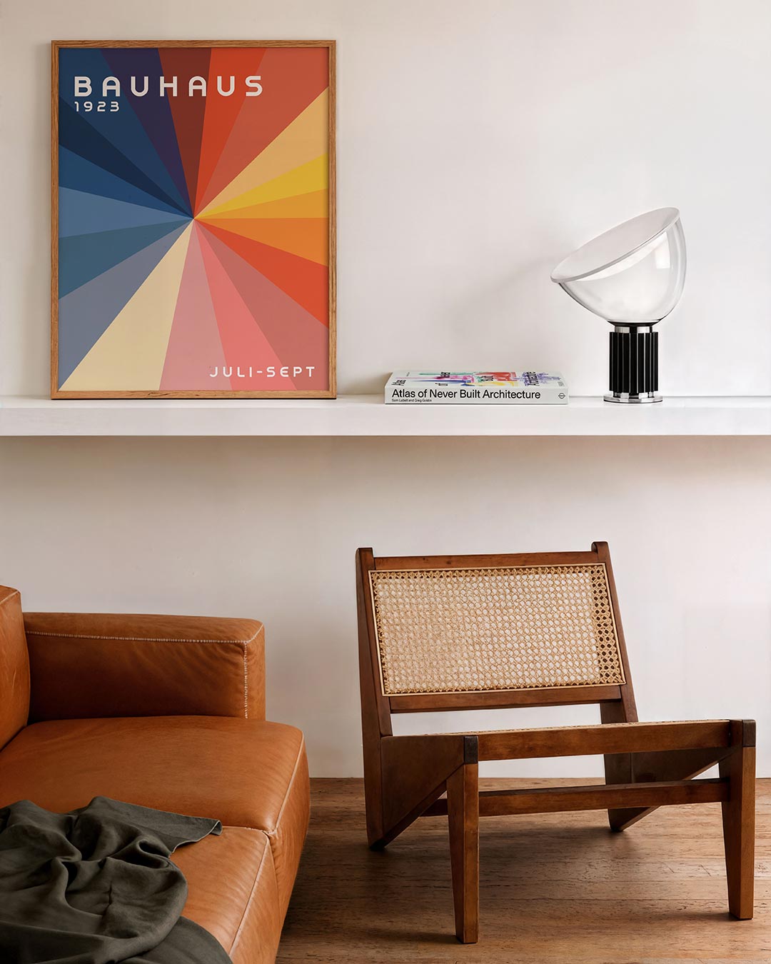 Stralende kleurvlakken Poster