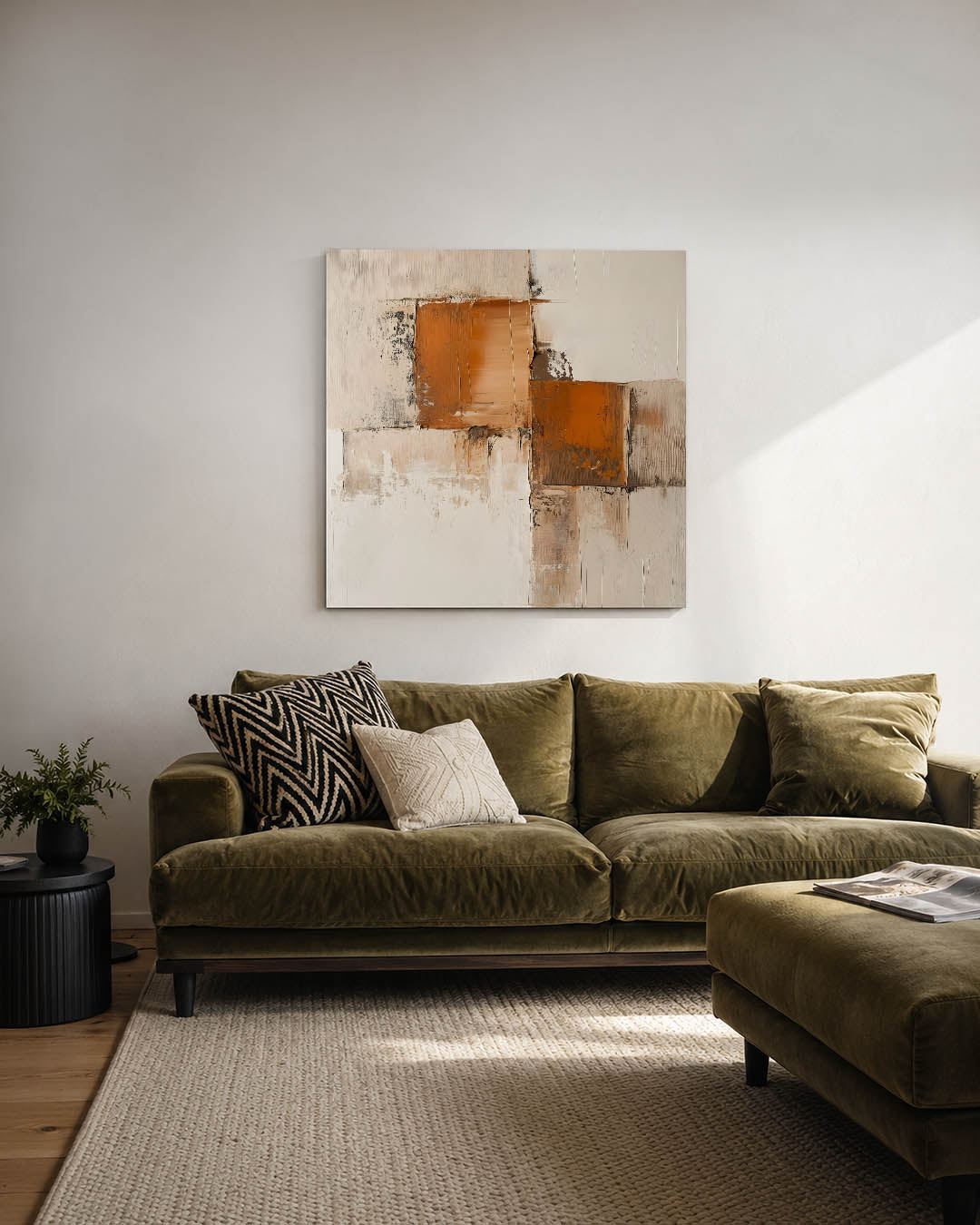 Geometrische vormen Kunstwerk