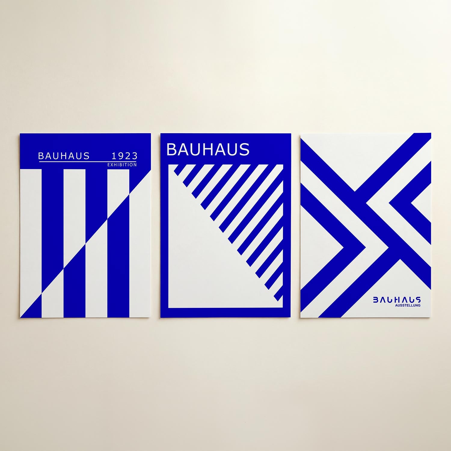 Lijnen en vlakken Posterset