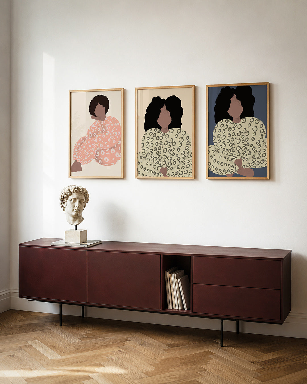 Vorm en kleurenspel Posterset