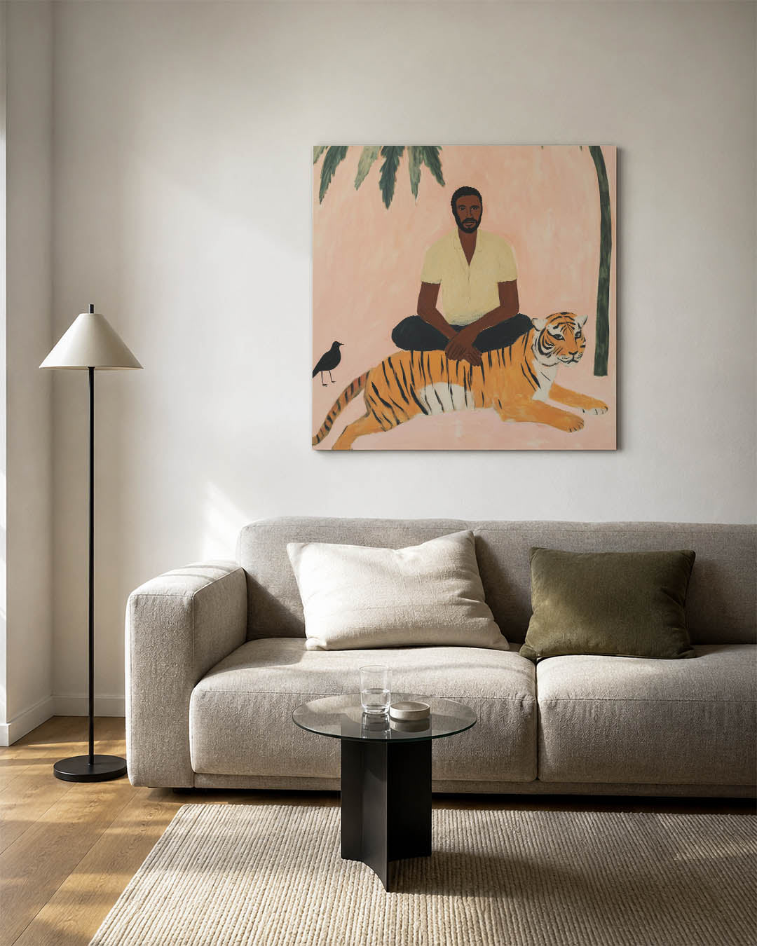Dromerige scene Kunstwerk