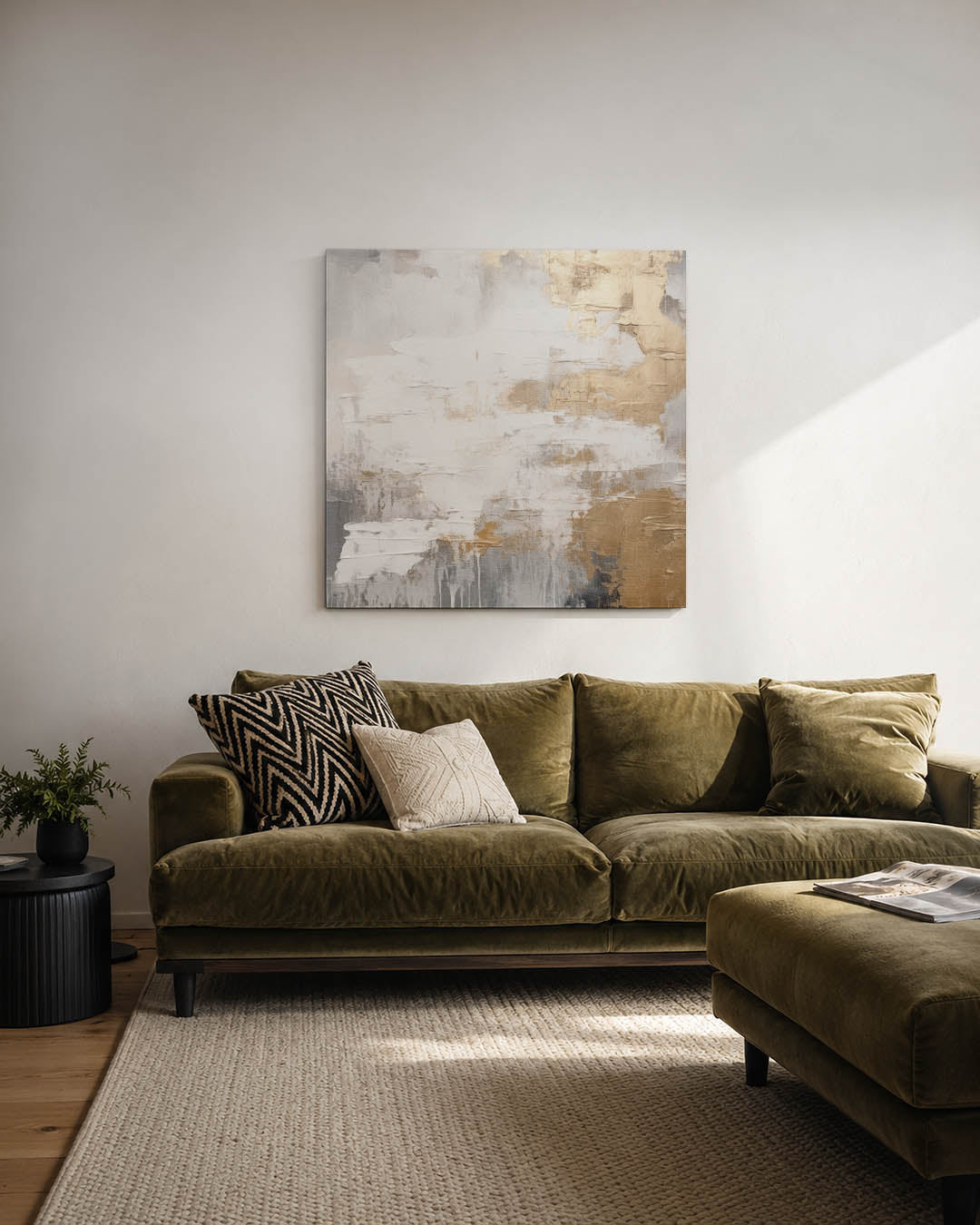 Gelaagde texturen Kunstwerk