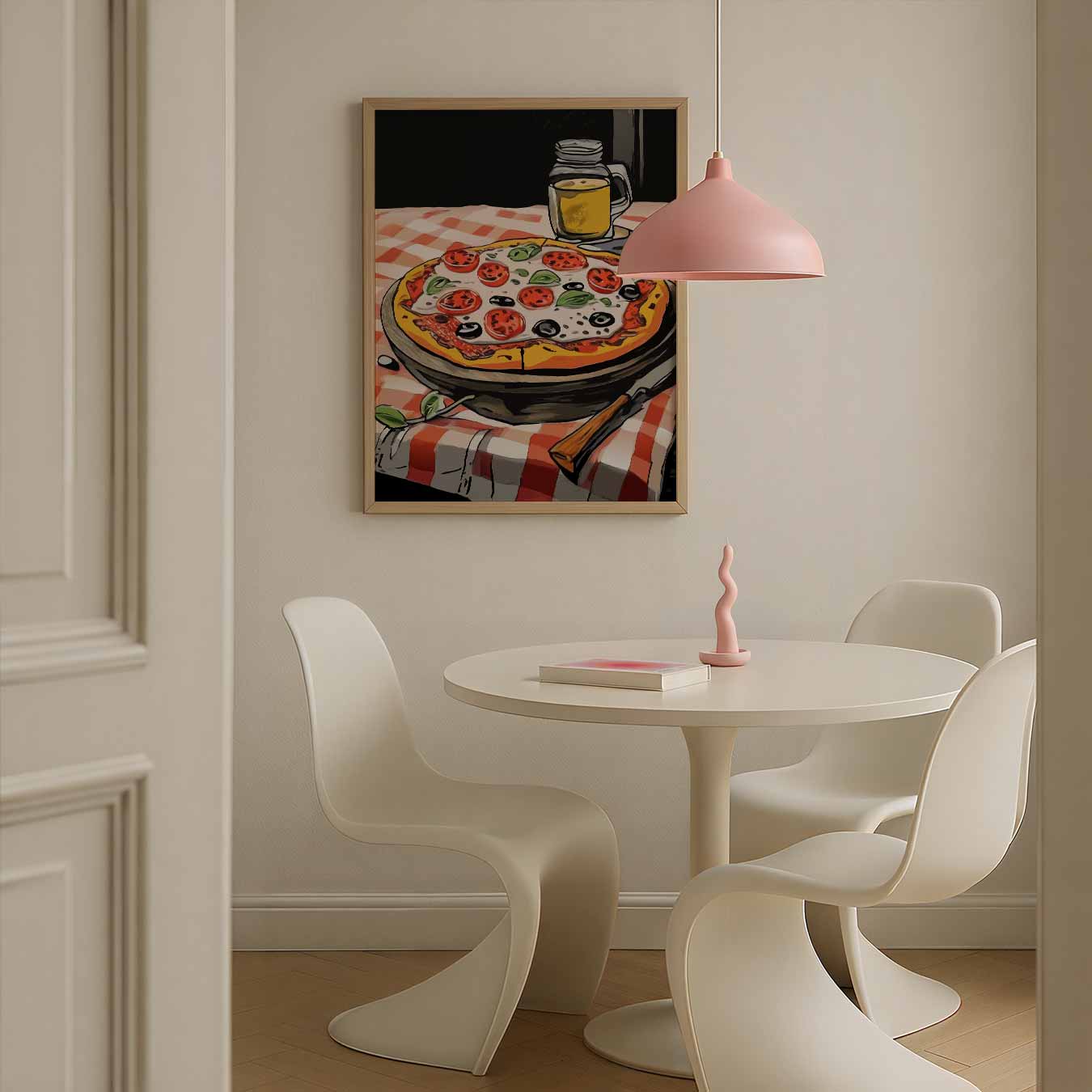 Pizza-avond Poster-WallArtistic