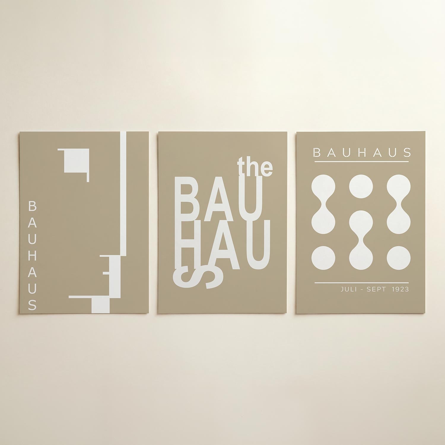 Lijnen en vlakken Posterset