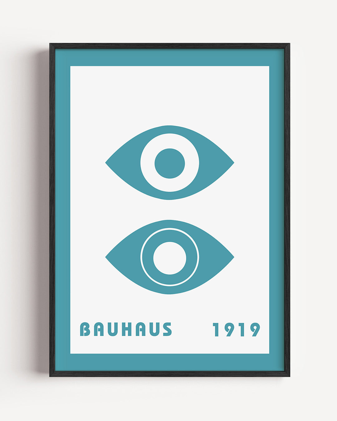 Oogvormen en vlaken Poster