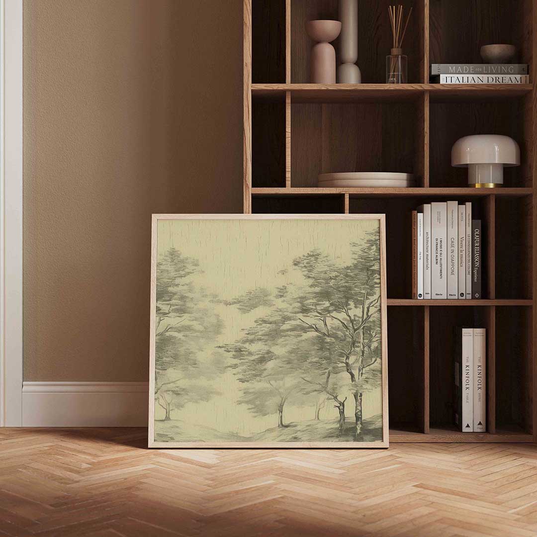 Bomenlandschap Poster
